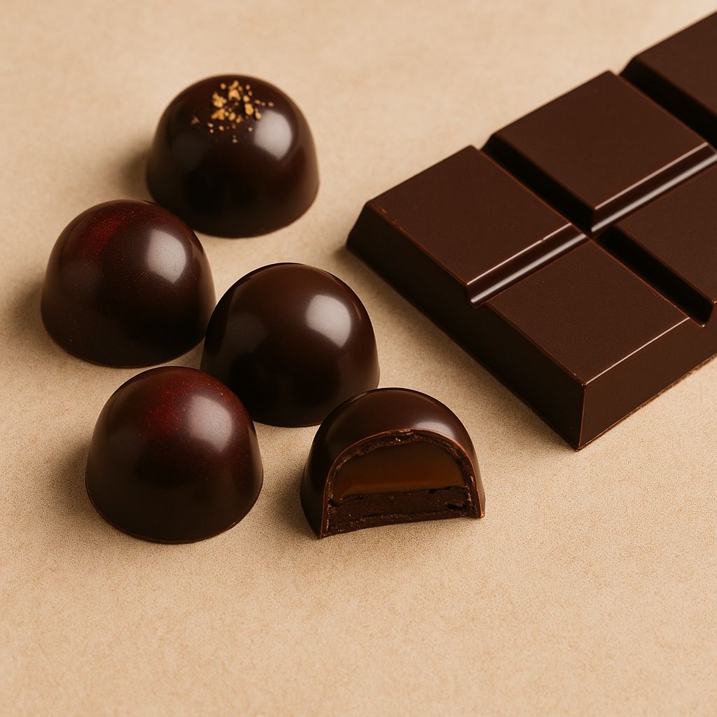 Chocolate Bonbons vs. Chocolate Tablets
