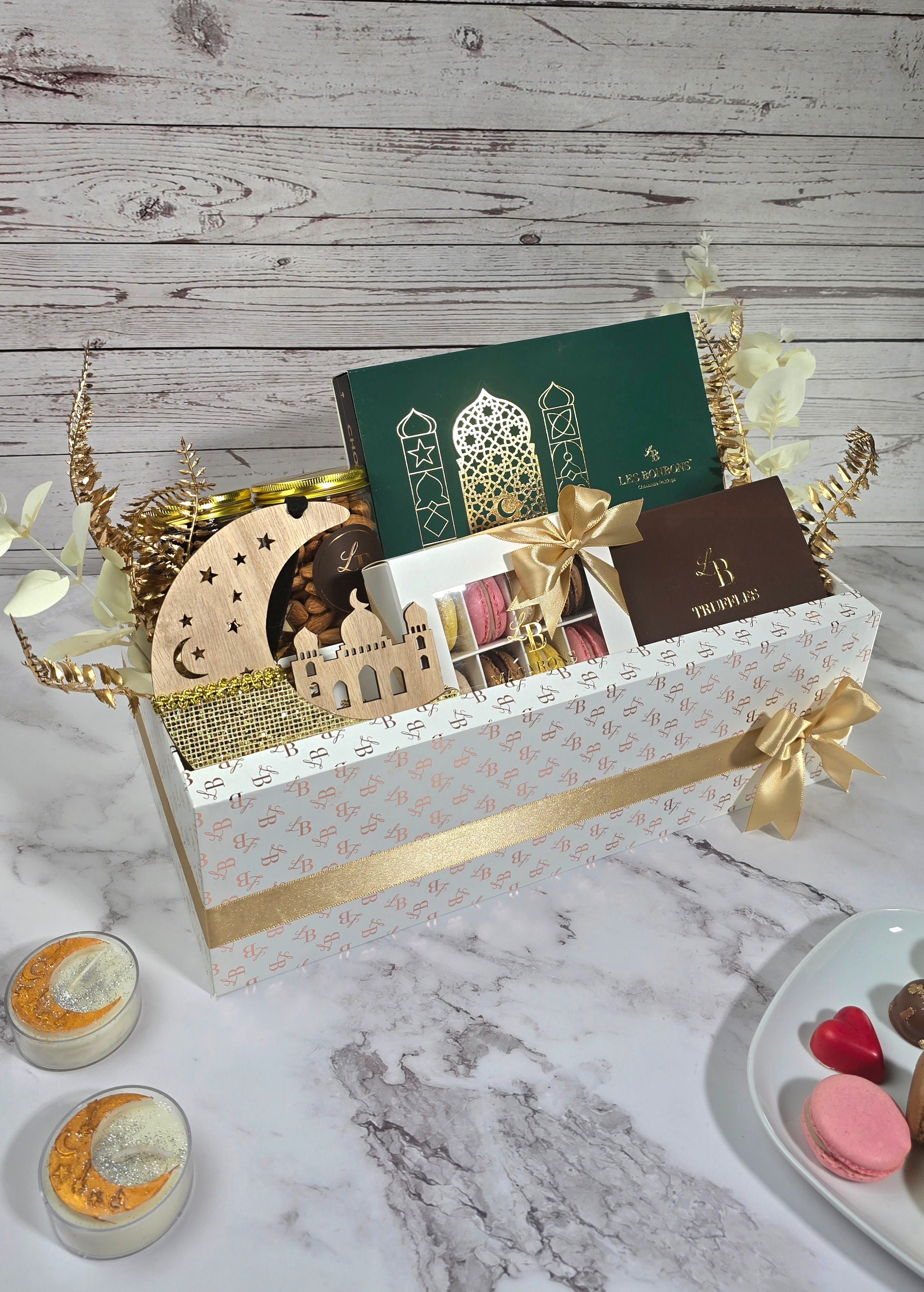 Ramadan Eid Signature Hamper with Chocolates, Macarons, Truffles & More