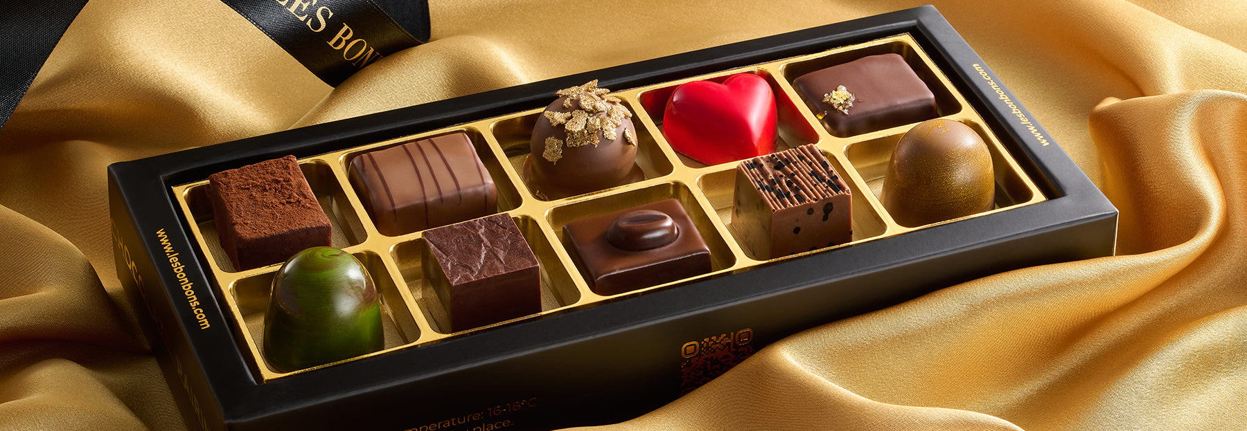 Chocolate Box with chocolate bonbons, Dark chocolate, Milk Chocolate, White Chocolate, Best chocolate