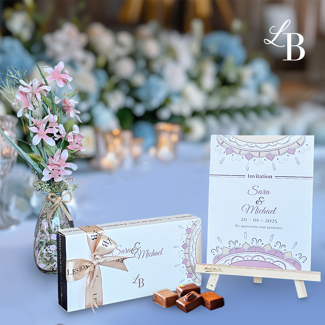 Customized chocolate gift, wedding chocolate gift, events chocolate gifts, corporate chocolate gifts