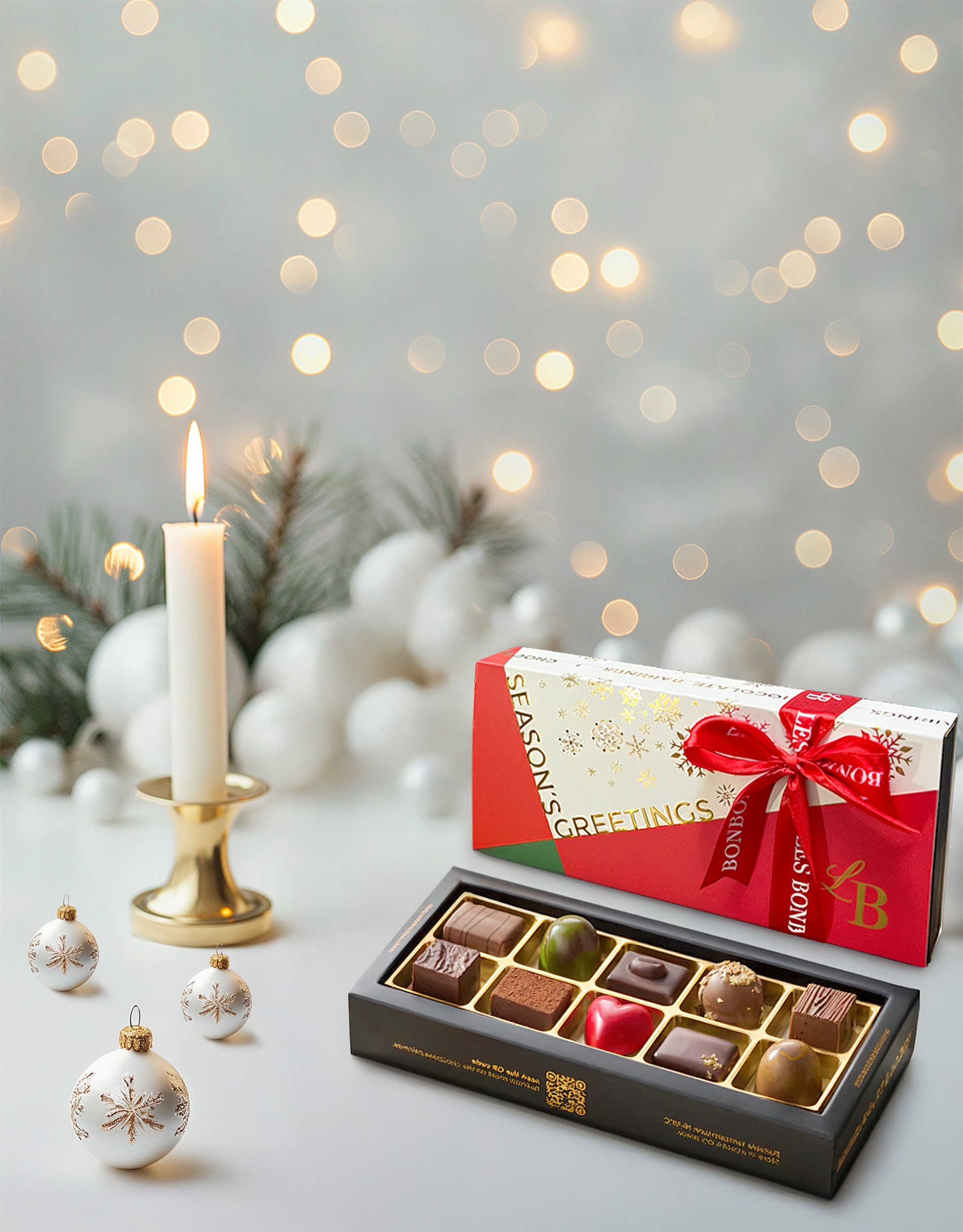 Christmas / New Year Assorted Chocolate Box 10pc